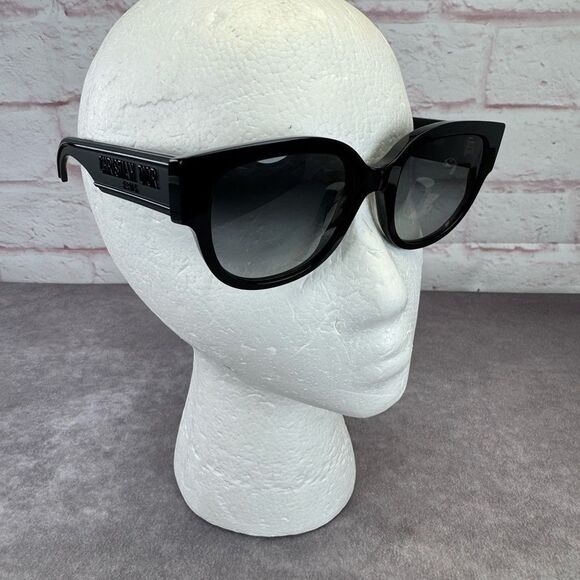Christian Dior Wildior BU Cat Eye Gradient Smoke Sunglasses - Picture 1 of 16